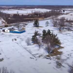 Livingston Country Club - Geneseo, NY aerial view via drone