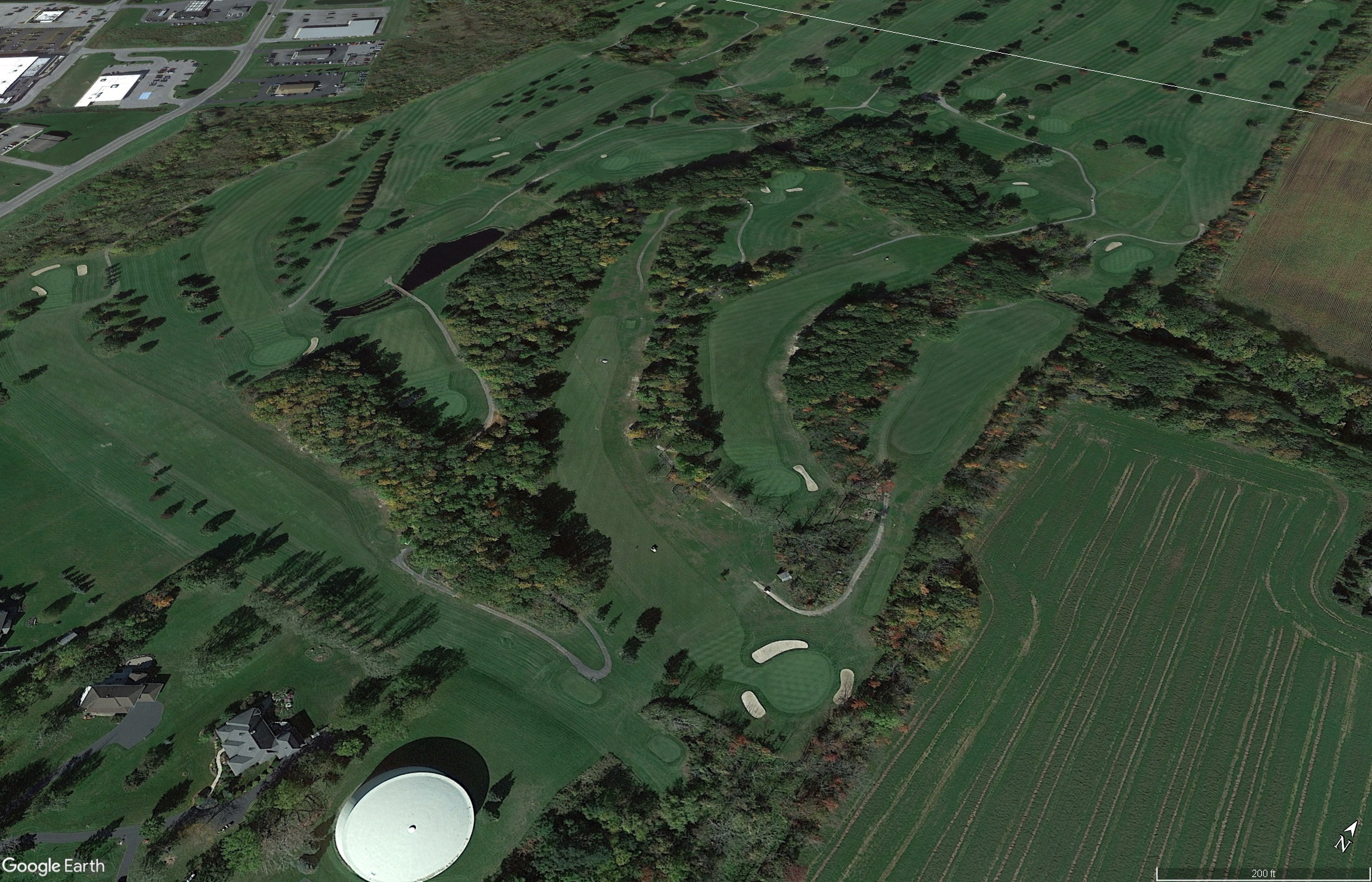 Livingston Country Club Google Earth 25